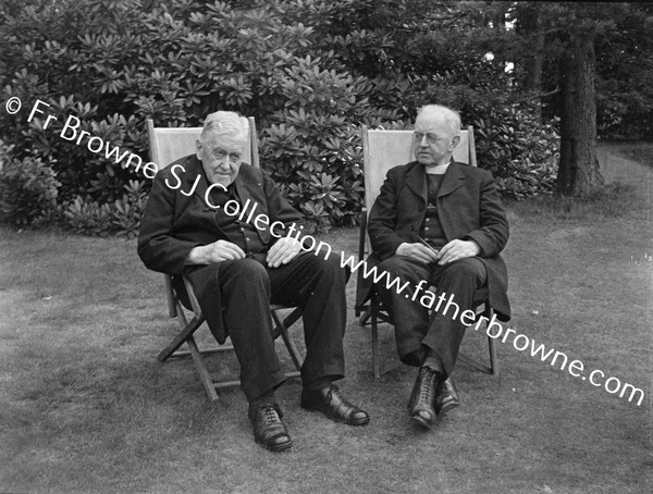 REV CAMPBELL & HIS BROTHER REV MARTIN CAMPBELL (ST.BENET'S,BEECLES) AT HEATHERBRAE,ST OLAVES